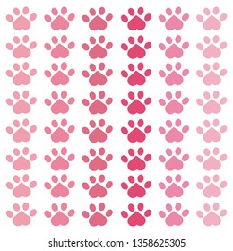 paw background pink cute cat
