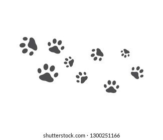 Paw background template