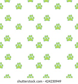 paw background vector pattern
