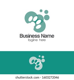Paw Dog Logo and Icon Vector Template