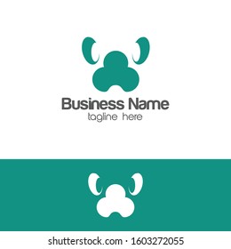 Paw Dog Logo and Icon Vector Template