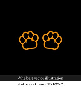 Paw Icon Vector