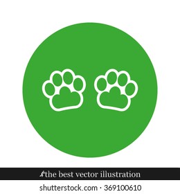 Paw Icon Vector