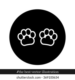 Paw Icon Vector