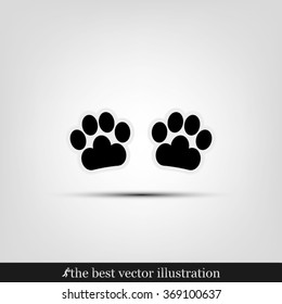 Paw Icon Vector