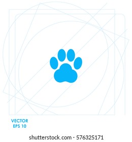 Paw  icon Vector design.