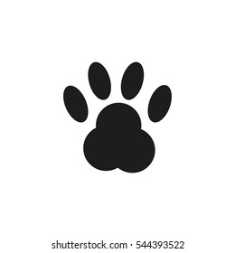paw icon , vector , eps10