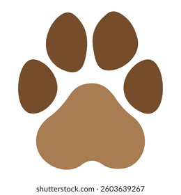 Paw icon vector illustration eps 10