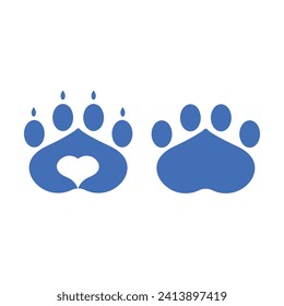 Ilustración vectorial de icono de arrastre. Símbolo y signo de la impresión de trazos. Perro o pepita de gato