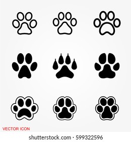 20,617 Cute dog and cat paw logo Images, Stock Photos & Vectors ...