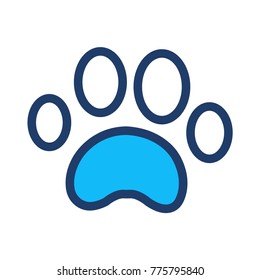 paw line style