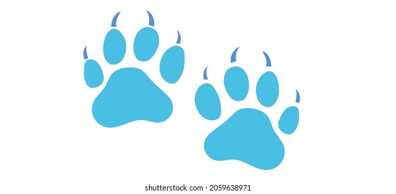 犬 足跡 イラスト のベクター画像素材 画像 ベクターアート Shutterstock