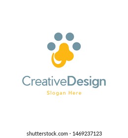 Paw Pet Clinic Logo Design
