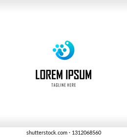 Paw Pet Modern Abstract Creative Business Logo