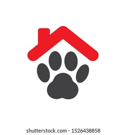 Paw Pet Store Logo Vector