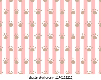 paw print background