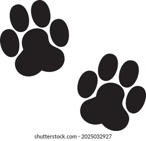 Paw Print Dog Cat Paw Print Stock Vector (Royalty Free) 2025032927 ...