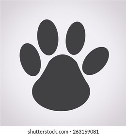 paw print icon 
