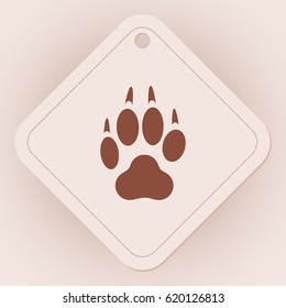 paw print icon