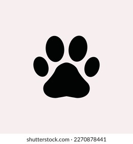 Paw Print icon, sign, symbol