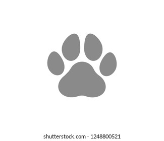 Paw Print icon symbol Vector