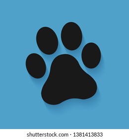 Paw Print icon vector illustration