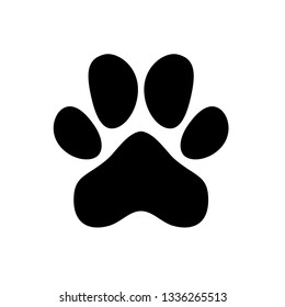 Paw Print Silhouette