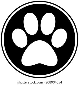 Paw Print Symbol