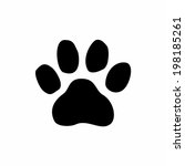 Paw Print. Vector