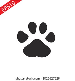 Paw Print. Vector