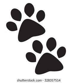 Paw Print. Vector
