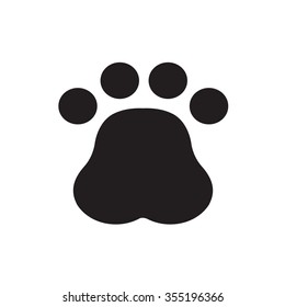Paw Print. Vector