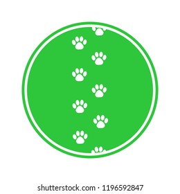 Paw Print vector illustration