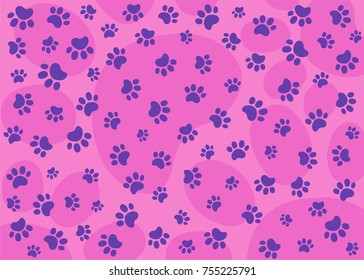 Paw Print vector illustration