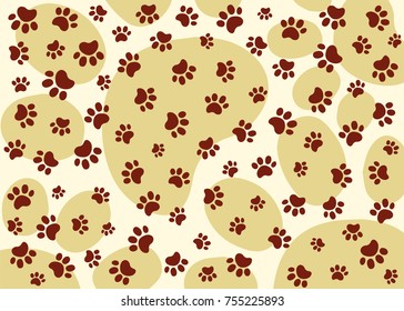 Paw Print vector illustration