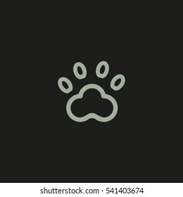 paw prints