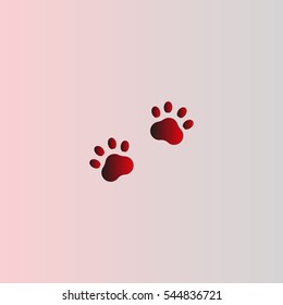 paw prints