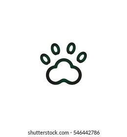 paw prints