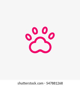paw prints