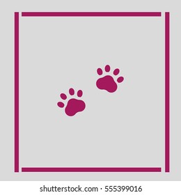 paw prints