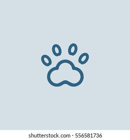 paw prints