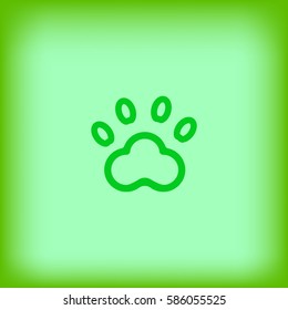 paw prints