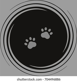 paw prints
