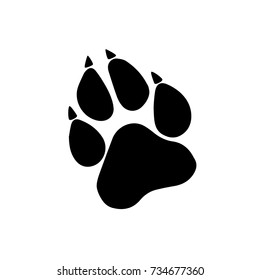 Derivation Blodig Mesterskab Wolf paw Images, Stock Photos & Vectors | Shutterstock