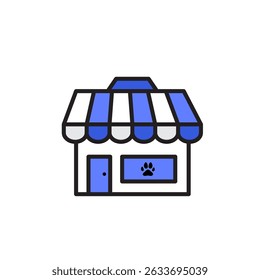 paw store logo on white background
