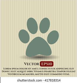 Paw symbol