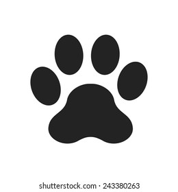 paw - vector icon