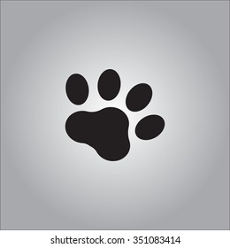 paw vector icon