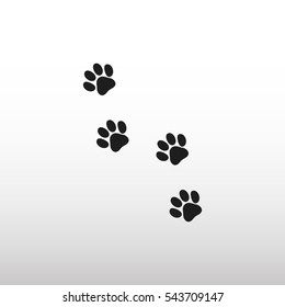 paw vector icon