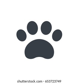 paw vector icon